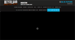 Desktop Screenshot of meyerlandmartialarts.com